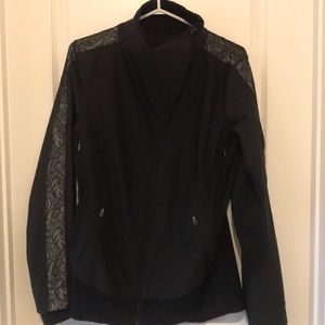 Lululemon Lace Sleeve Zipper Jacket